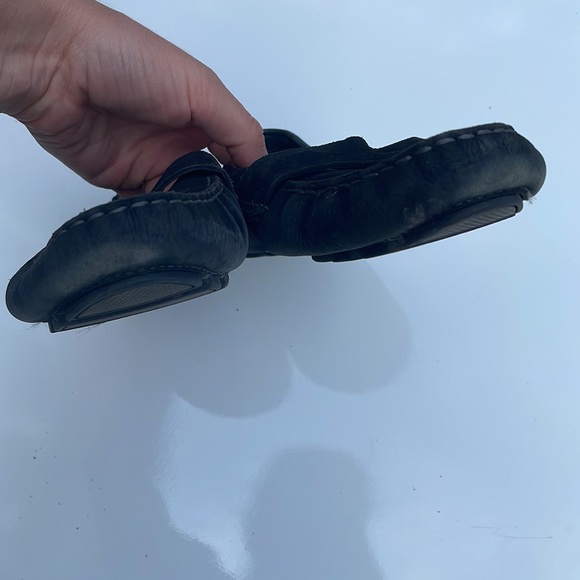 Cole Haan Women’s Black Suede Flats - Driving Shoes Size 9.5 - Picture 6 of 7